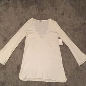 Off-white Linen Dress